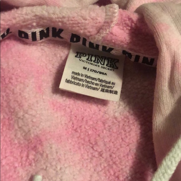 VS PINK Pink Tie Dye Hoodie - Picture 3 of 3